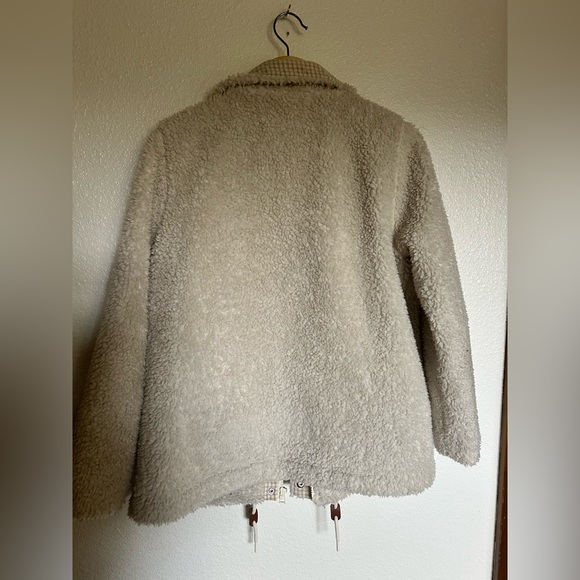 Madewell resourced Sherpa zip jacket. Small - Picture 9 of 10